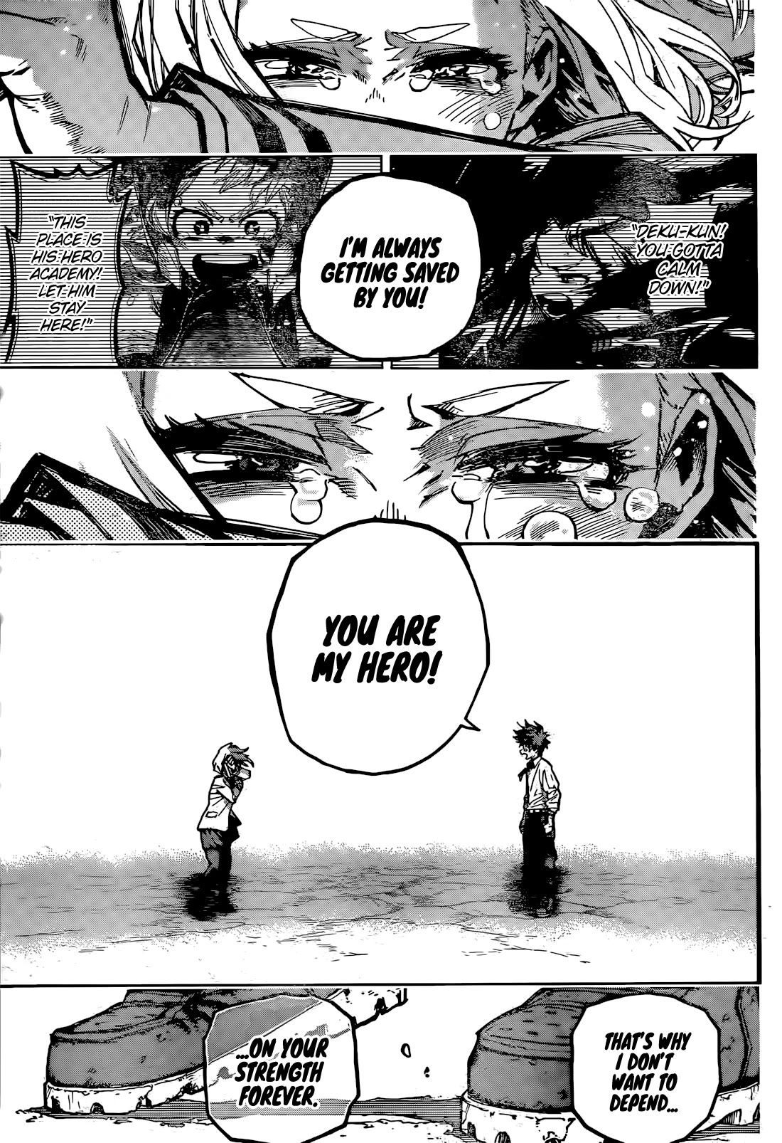Boku no Hero Academia Chapter 429 page 10 - Chapter 429: I am Here!