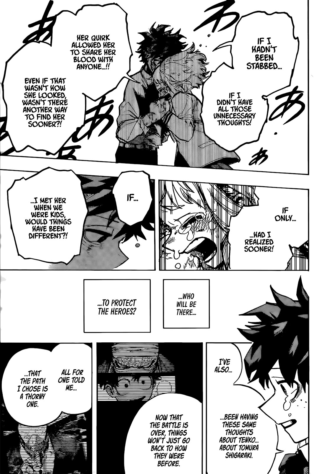 Boku no Hero Academia Chapter 429 page 12 - Chapter 429: I am Here!
