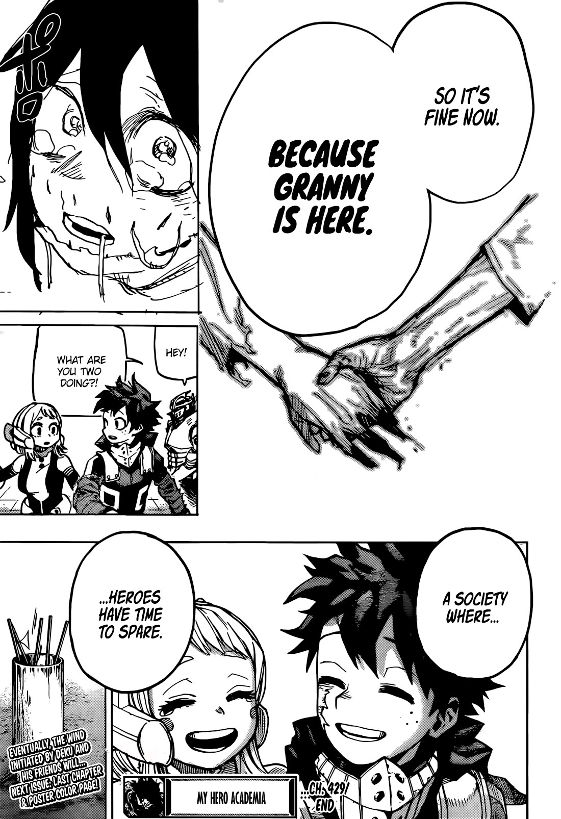 Boku no Hero Academia Chapter 429 page 18 - Chapter 429: I am Here!