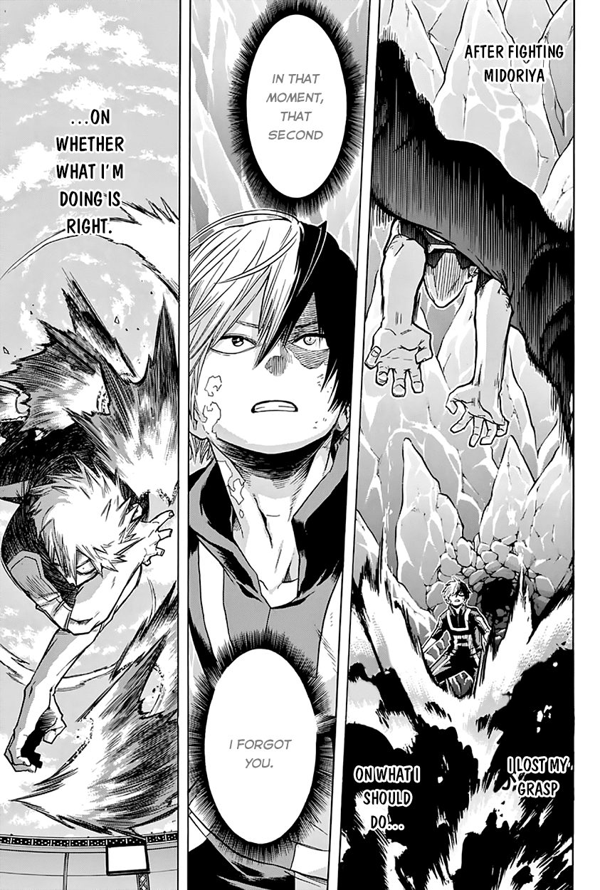 Boku no Hero Academia Chapter 43 page 12 - Chapter 43: Todoroki Vs. Bakugou