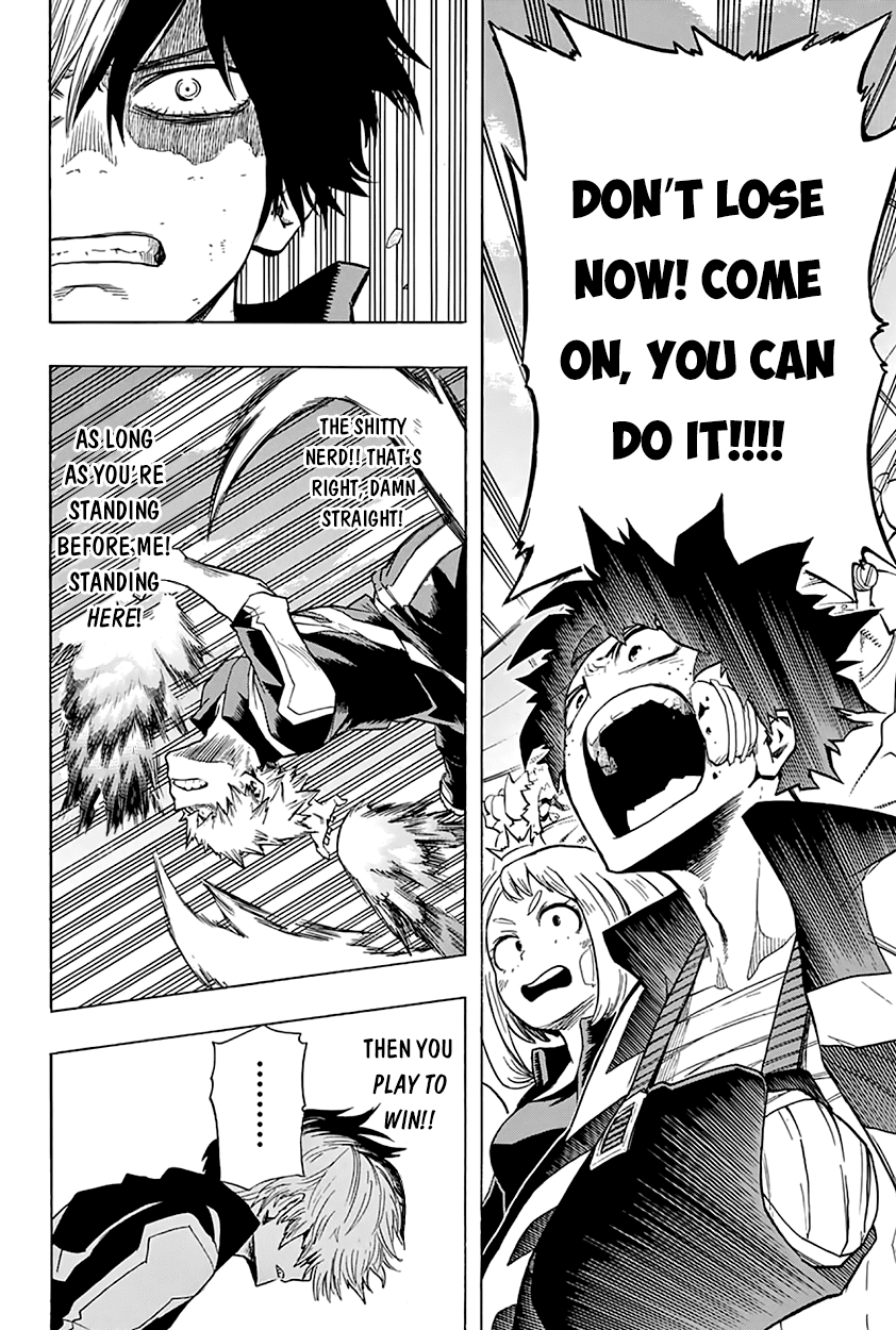 Boku no Hero Academia Chapter 43 page 13 - Chapter 43: Todoroki Vs. Bakugou