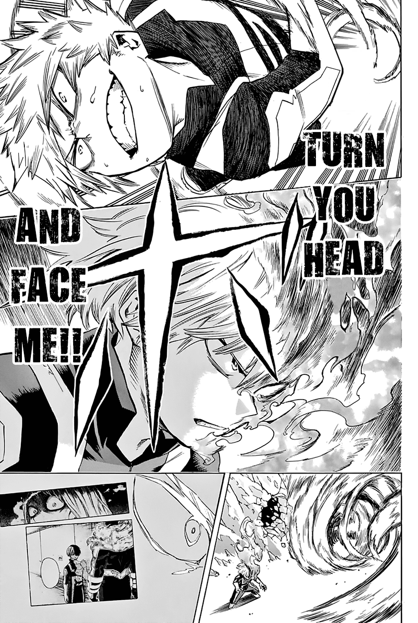 Boku no Hero Academia Chapter 43 page 14 - Chapter 43: Todoroki Vs. Bakugou