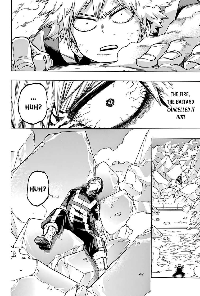 Boku no Hero Academia Chapter 43 page 16 - Chapter 43: Todoroki Vs. Bakugou