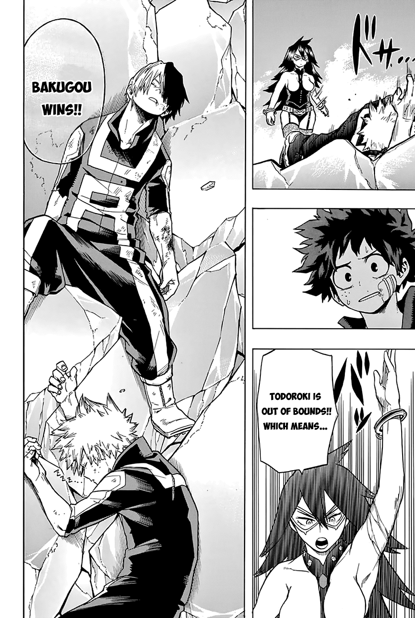 Boku no Hero Academia Chapter 43 page 18 - Chapter 43: Todoroki Vs. Bakugou
