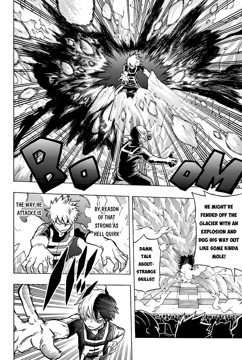 Boku no Hero Academia Chapter 43 page 5 - Chapter 43: Todoroki Vs. Bakugou