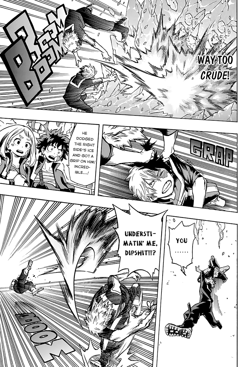 Boku no Hero Academia Chapter 43 page 6 - Chapter 43: Todoroki Vs. Bakugou