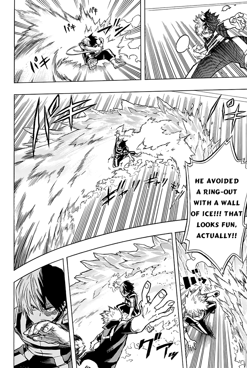 Boku no Hero Academia Chapter 43 page 7 - Chapter 43: Todoroki Vs. Bakugou