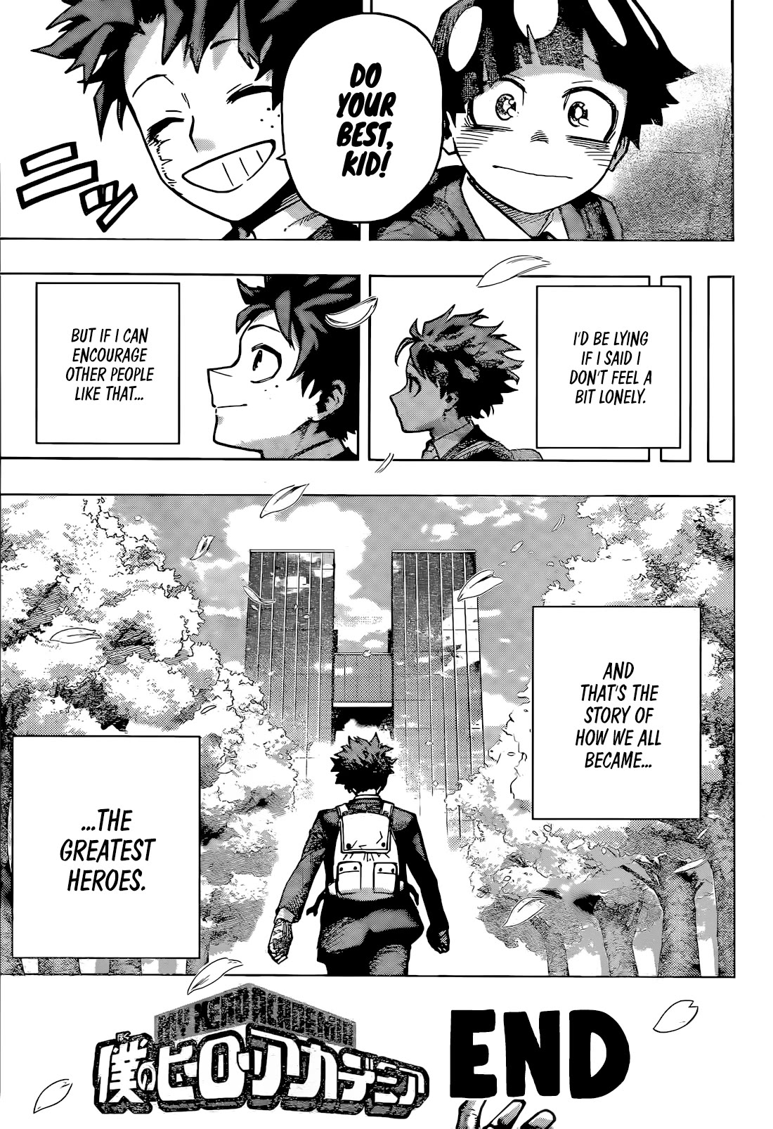 Boku no Hero Academia Chapter 430 page 14 - Chapter 430: Final Chapter: My Hero Academia [END]