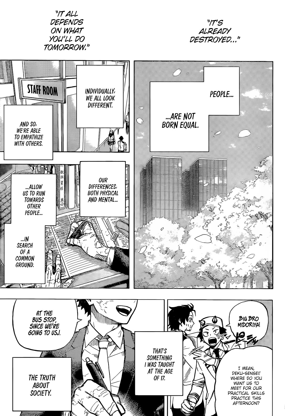 Boku no Hero Academia Chapter 430 page 3 - Chapter 430: Final Chapter: My Hero Academia [END]