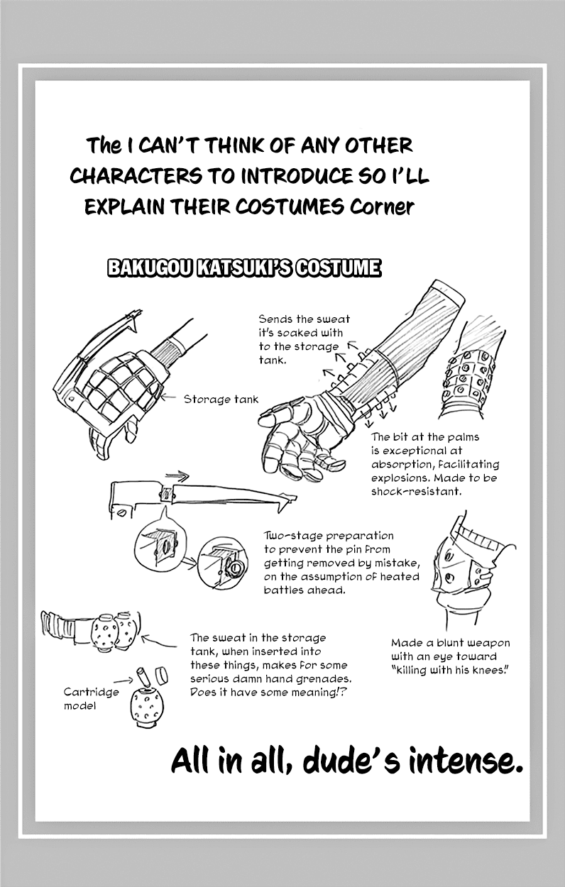 Boku no Hero Academia Chapter 44.5 page 11 - Chapter 44.5: Volume 5 Omake