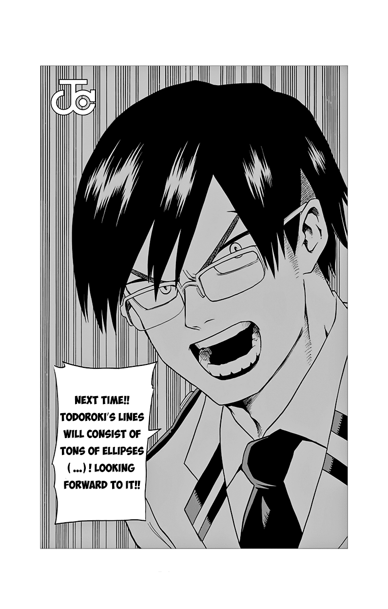 Boku no Hero Academia Chapter 44.5 page 15 - Chapter 44.5: Volume 5 Omake