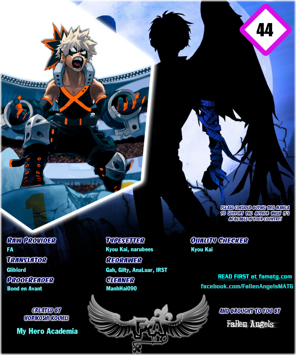 Boku no Hero Academia Chapter 44 page 1 - Chapter 44: Compensatory Free Day of Rest