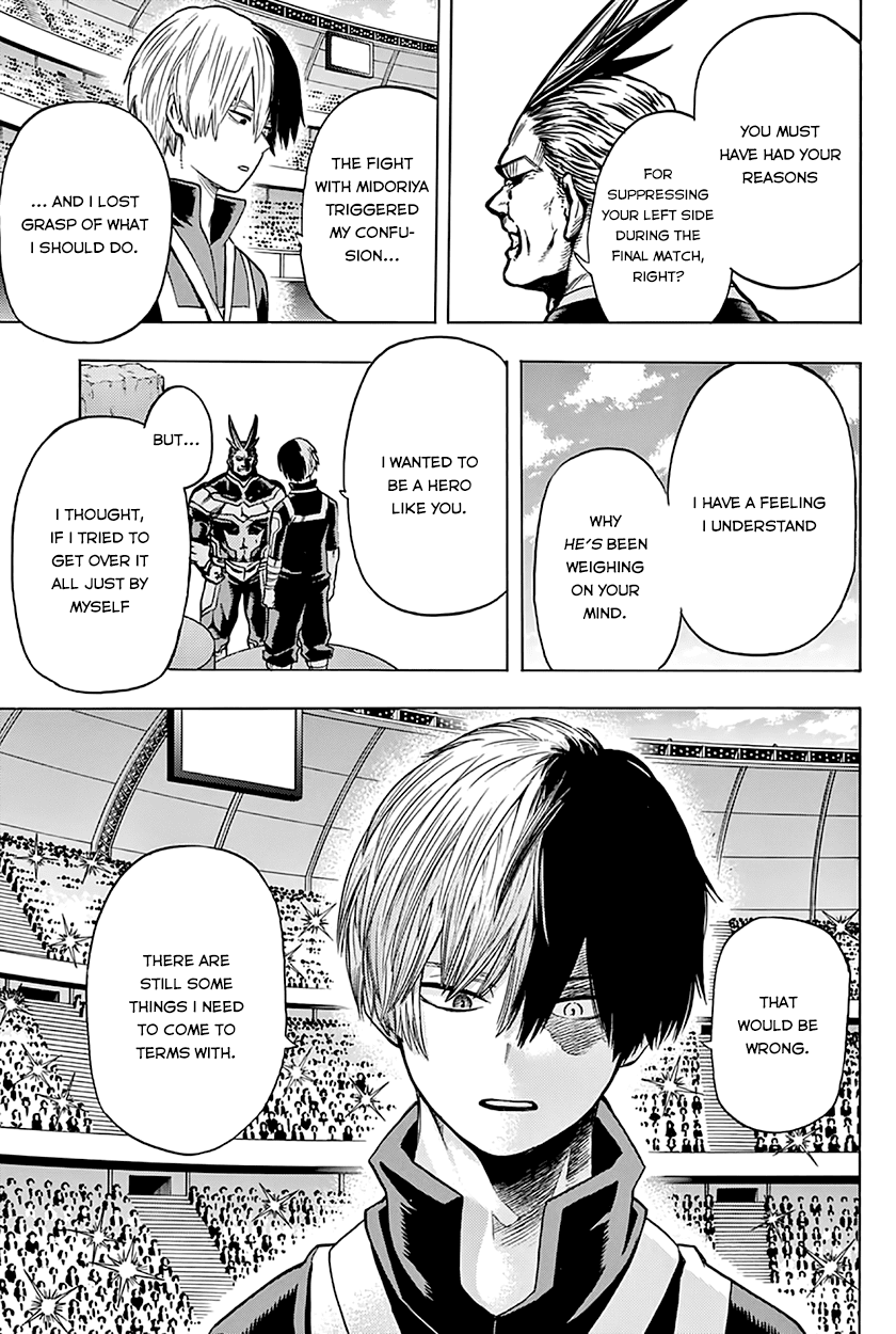Boku no Hero Academia Chapter 44 page 10 - Chapter 44: Compensatory Free Day of Rest