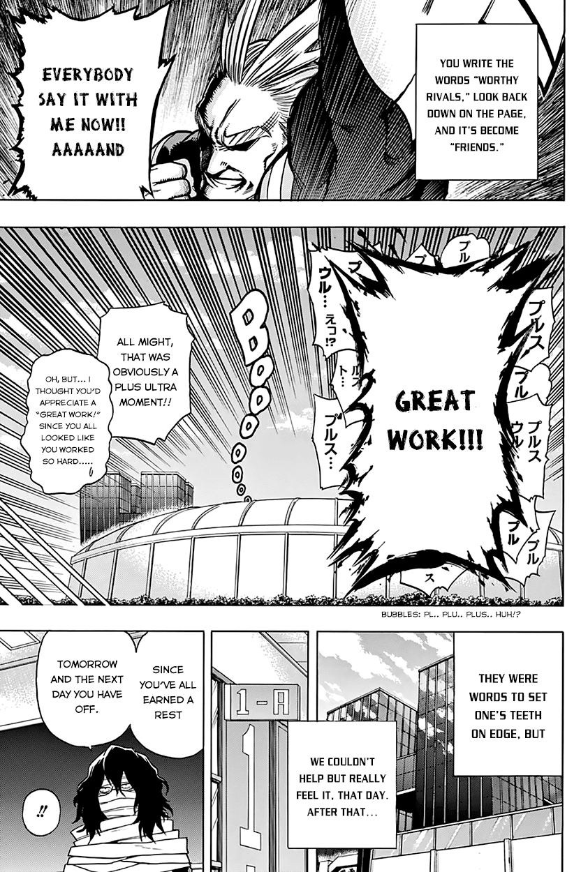 Boku no Hero Academia Chapter 44 page 14 - Chapter 44: Compensatory Free Day of Rest