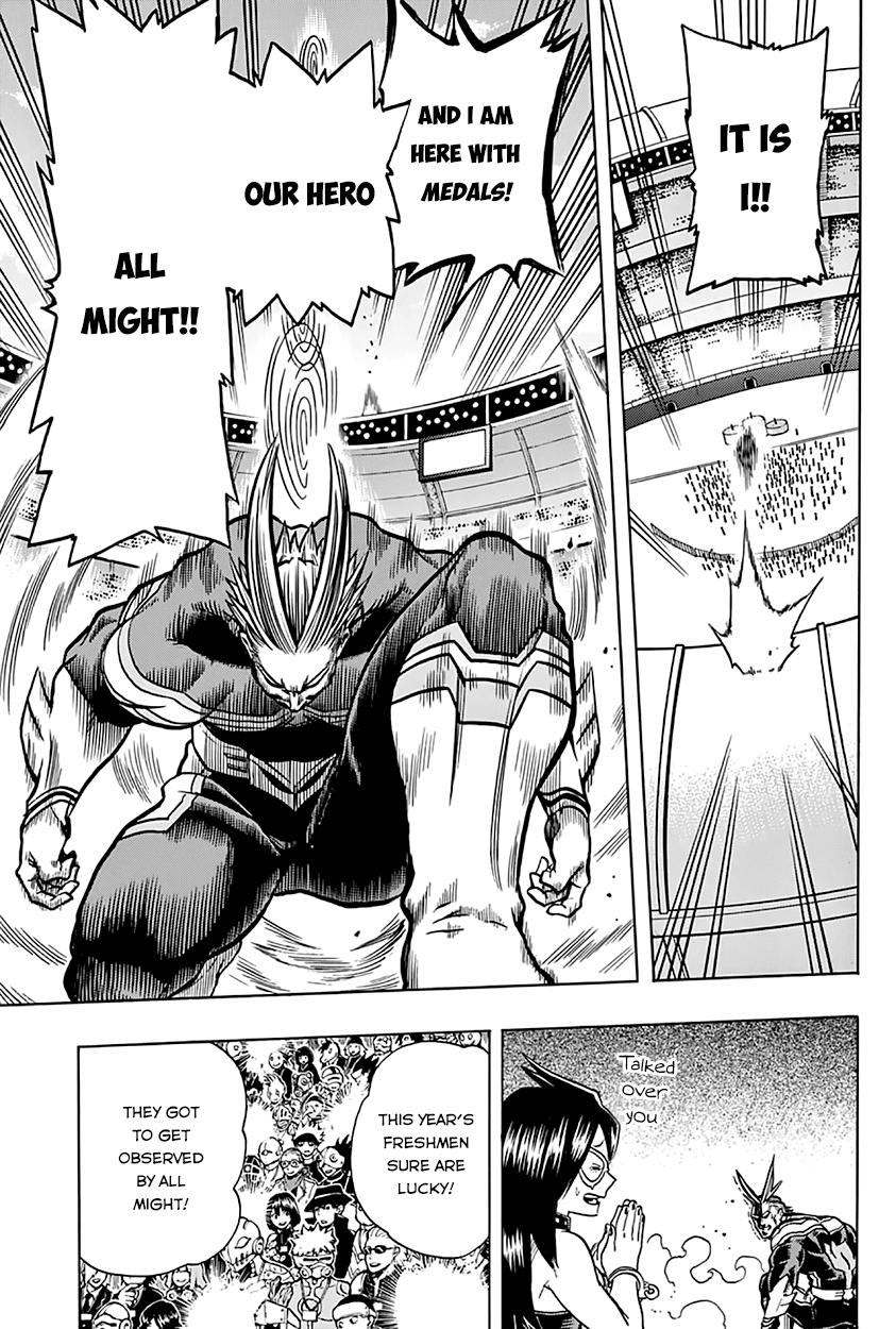 Boku no Hero Academia Chapter 44 page 8 - Chapter 44: Compensatory Free Day of Rest