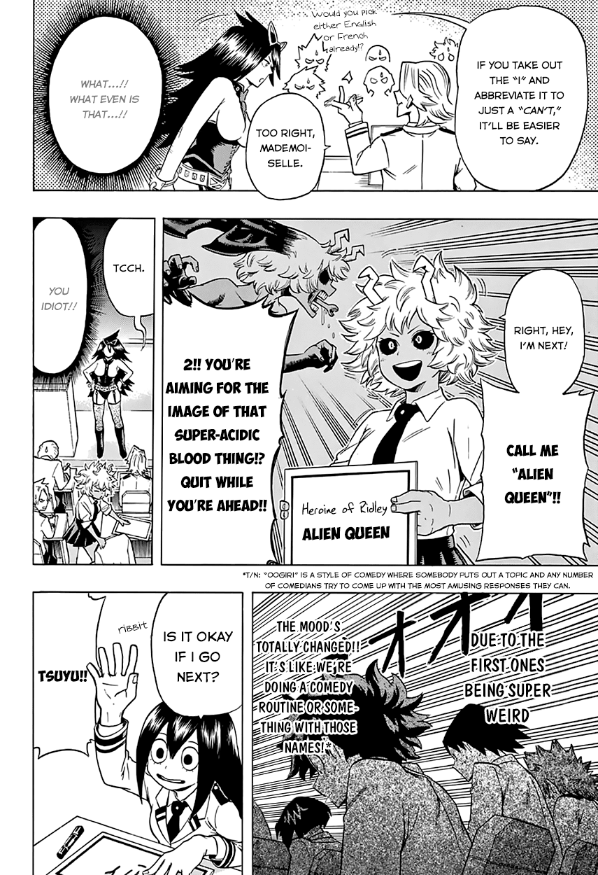Boku no Hero Academia Chapter 45 page 13 - Chapter 45: A Meeting For Trying Out New Names