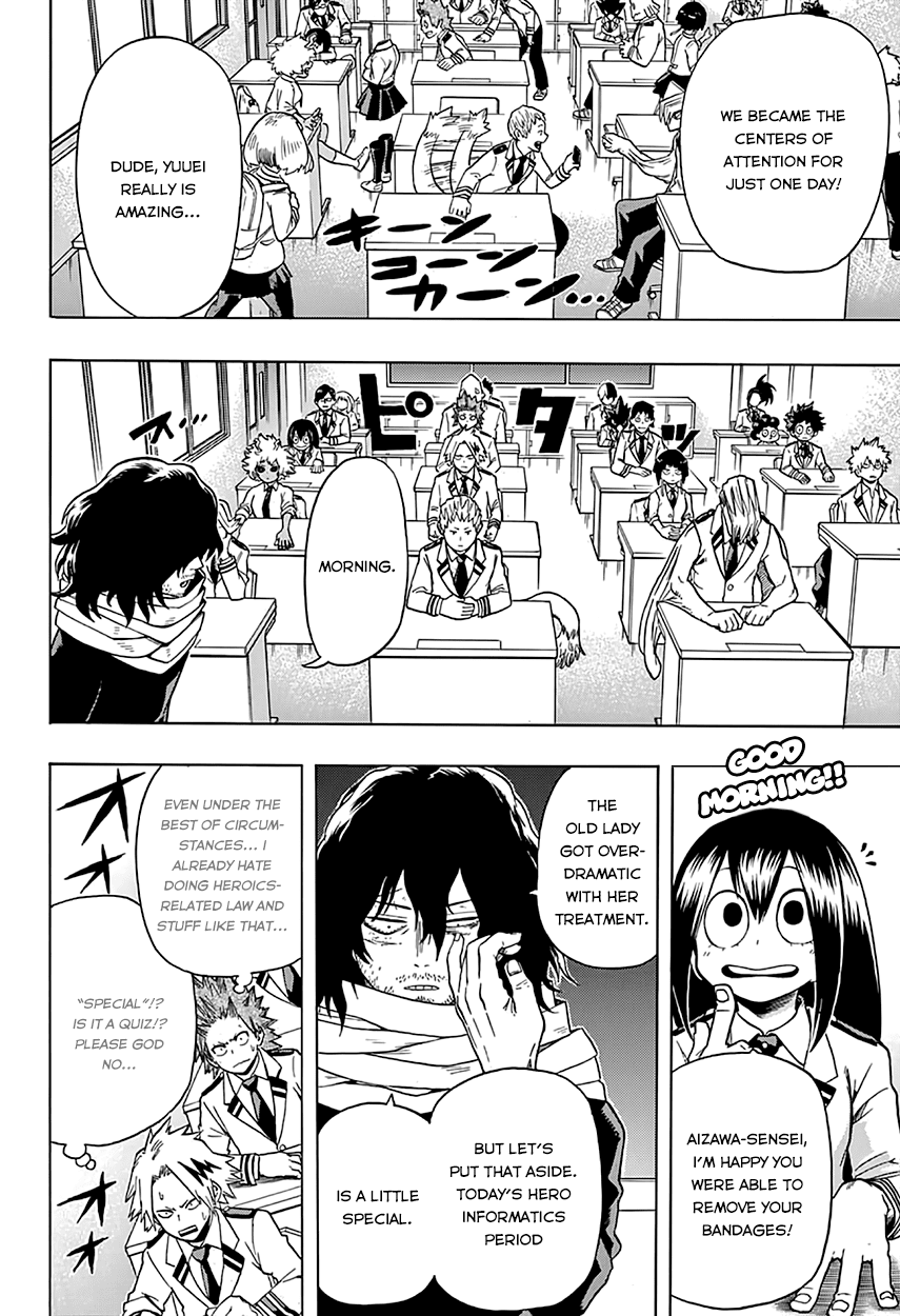 Boku no Hero Academia Chapter 45 page 7 - Chapter 45: A Meeting For Trying Out New Names