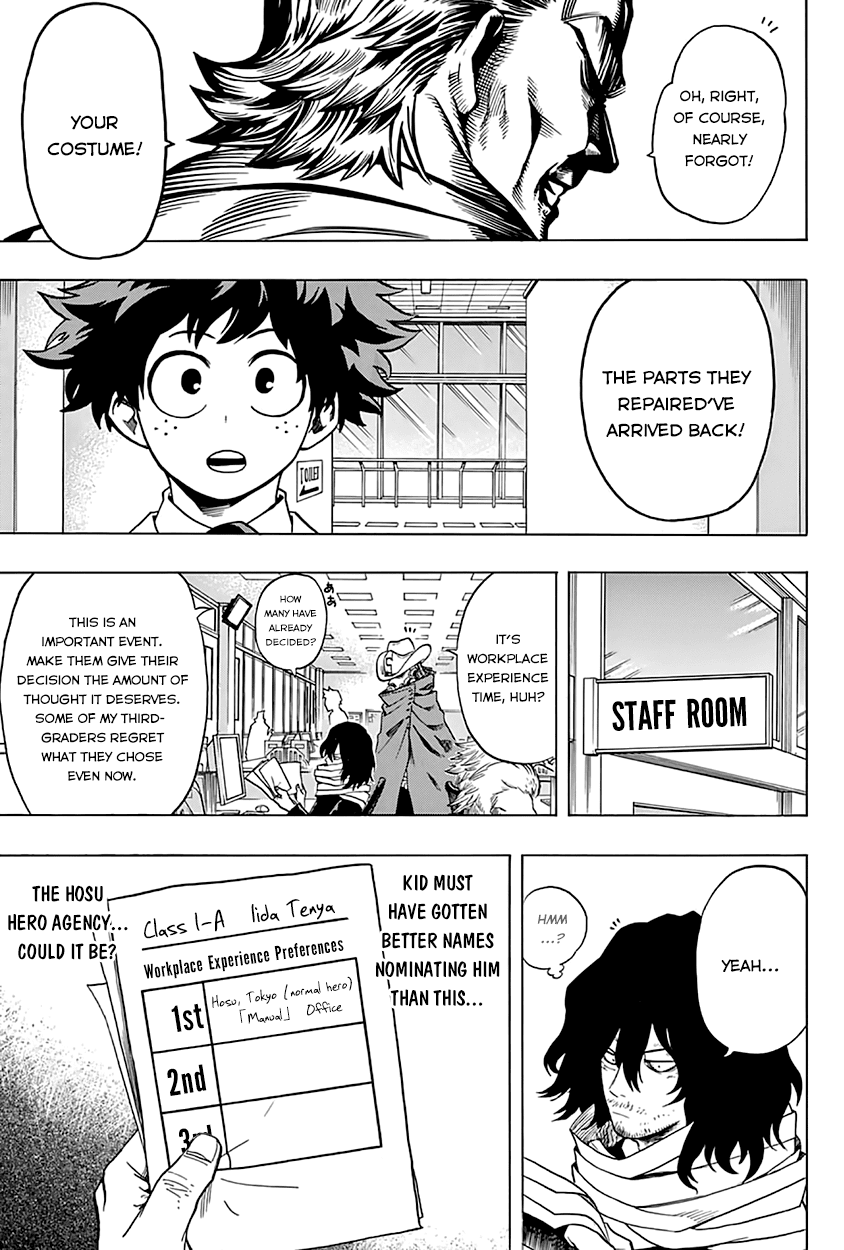 Boku no Hero Academia Chapter 46 page 12 - Chapter 46: The Weird and Wonderful Gran Torino Appears!