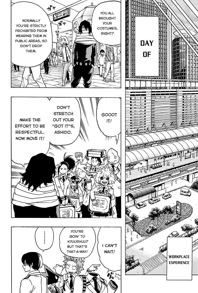 Boku no Hero Academia Chapter 46 page 13 - Chapter 46: The Weird and Wonderful Gran Torino Appears!