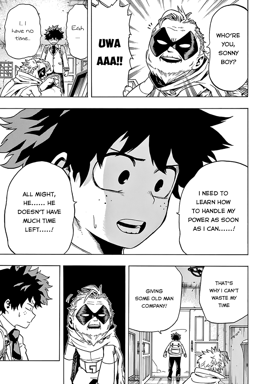 Boku no Hero Academia Chapter 46 page 20 - Chapter 46: The Weird and Wonderful Gran Torino Appears!