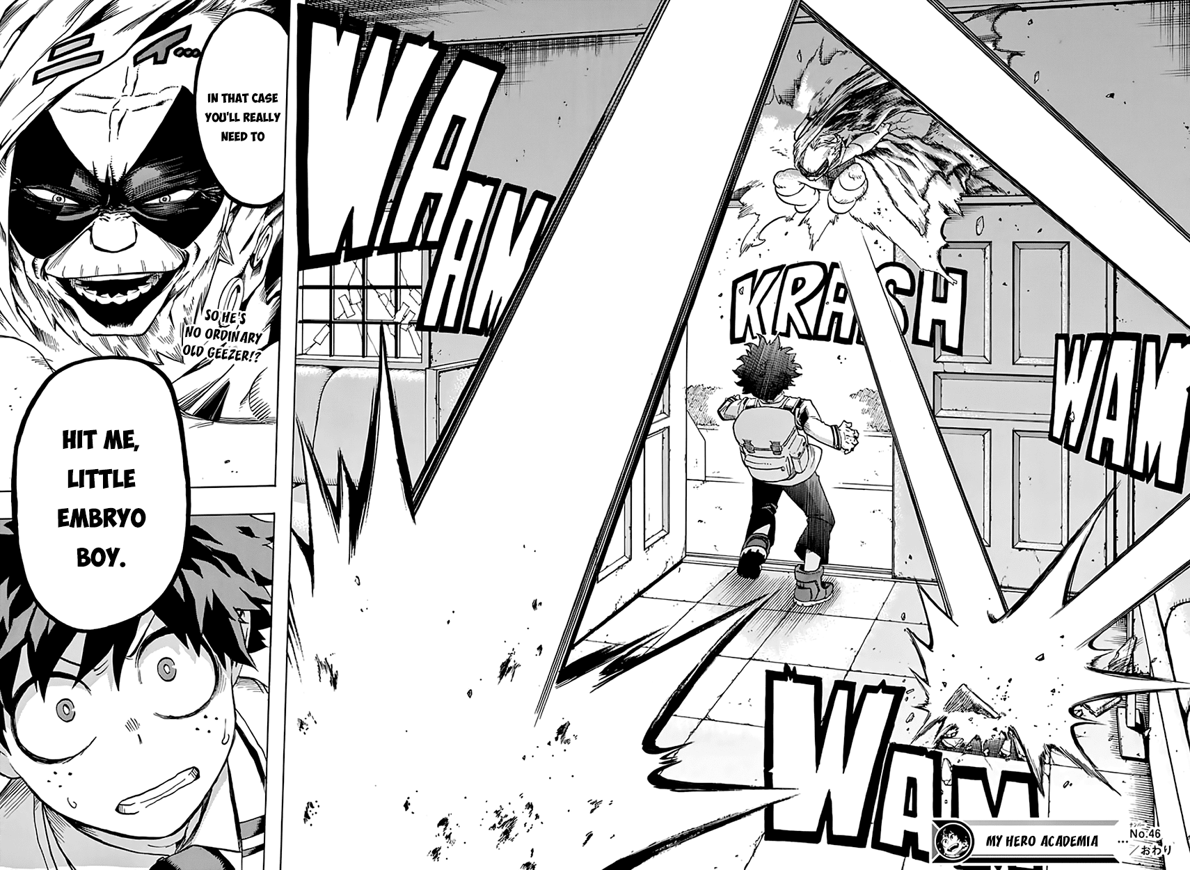 Boku no Hero Academia Chapter 46 page 21 - Chapter 46: The Weird and Wonderful Gran Torino Appears!