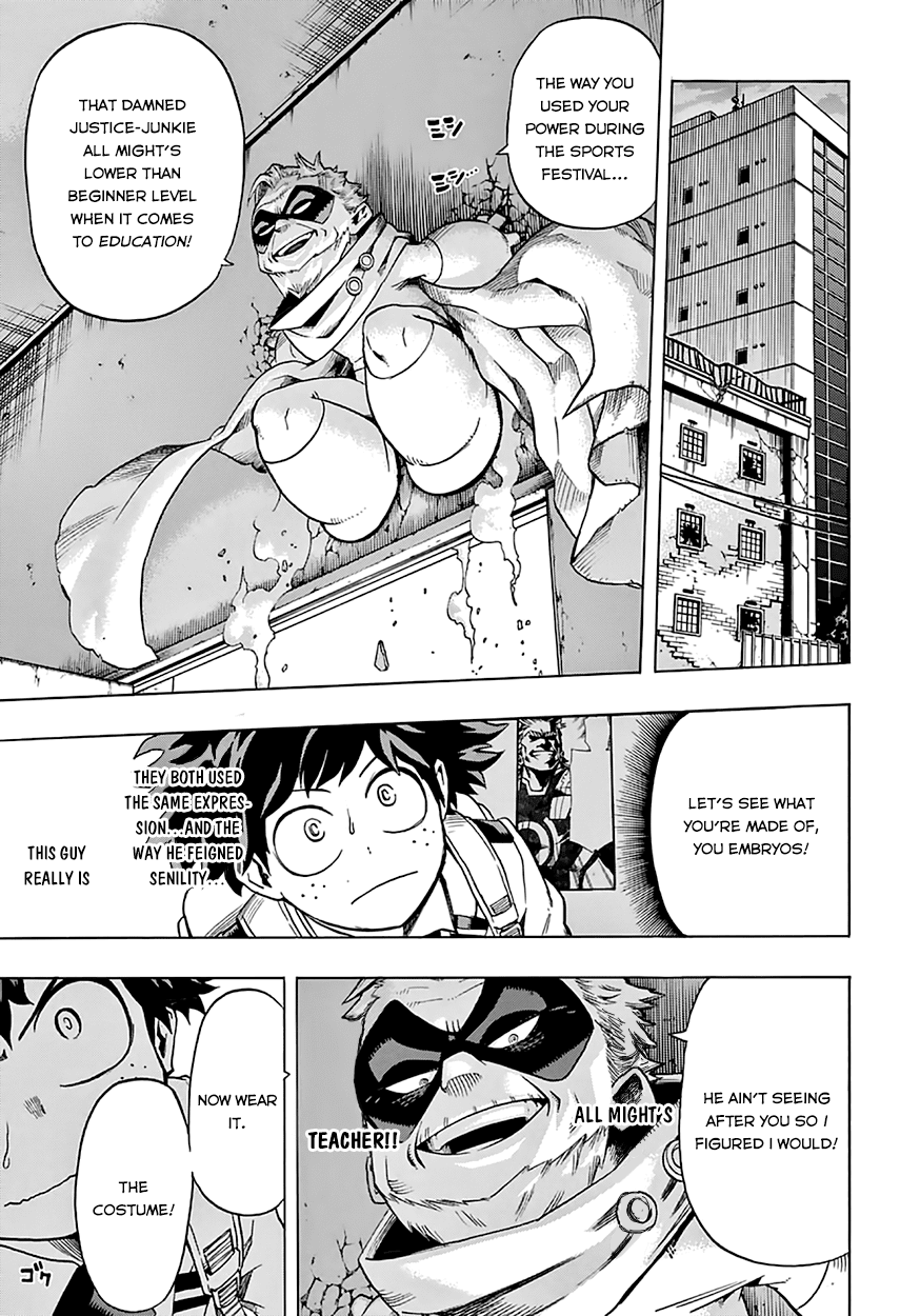 Boku no Hero Academia Chapter 47 page 6 - Chapter 47: To Wriggle
