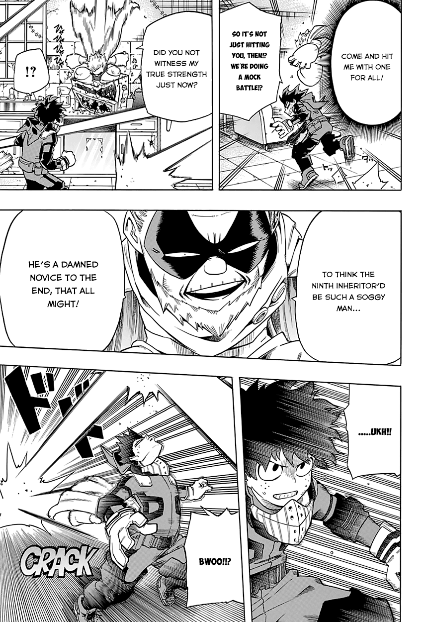 Boku no Hero Academia Chapter 47 page 9 - Chapter 47: To Wriggle