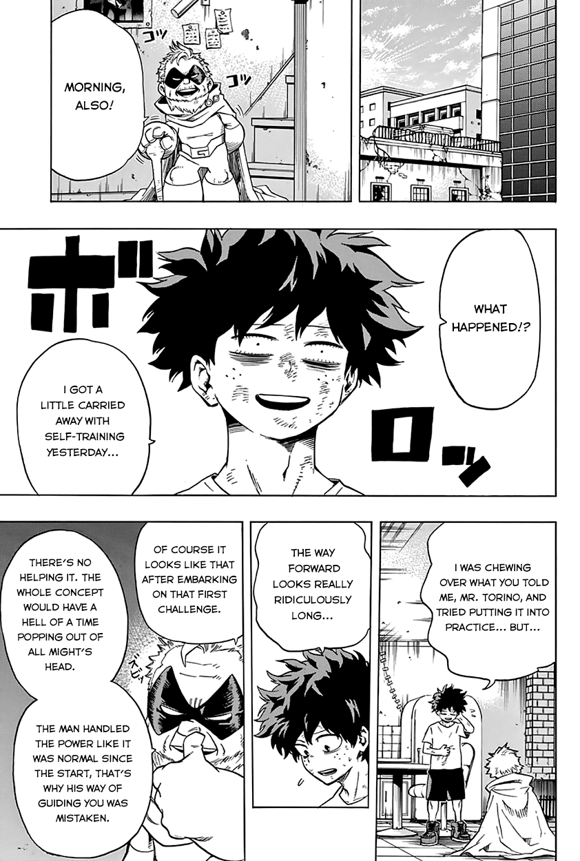 Boku no Hero Academia Chapter 48 page 11 - Chapter 48: Grasp the Hang of It