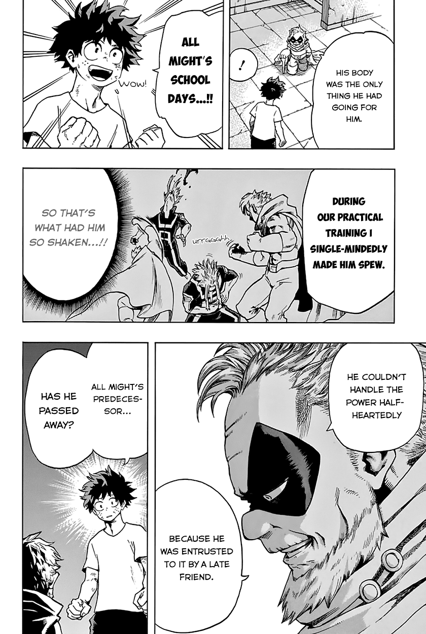 Boku no Hero Academia Chapter 48 page 12 - Chapter 48: Grasp the Hang of It