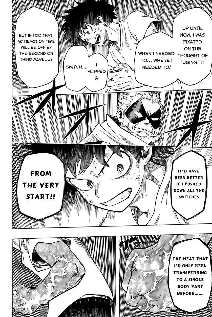 Boku no Hero Academia Chapter 48 page 18 - Chapter 48: Grasp the Hang of It