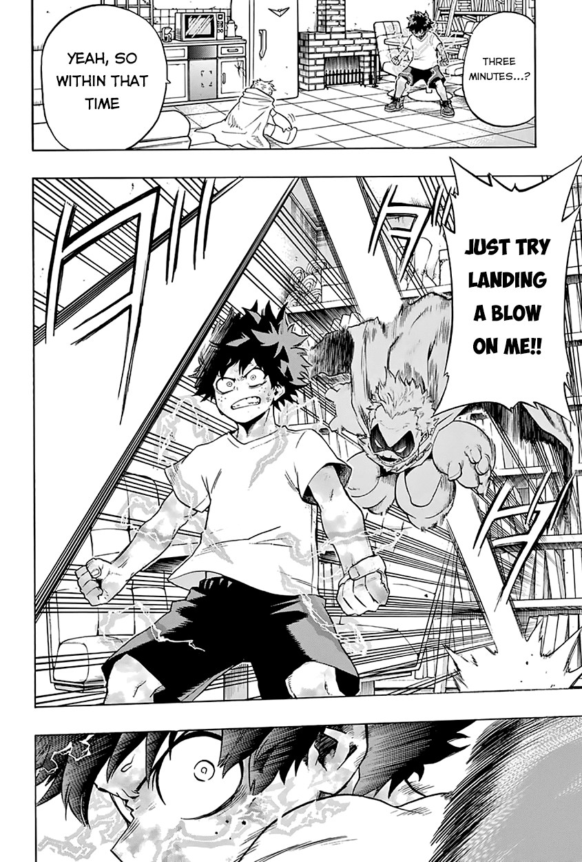 Boku no Hero Academia Chapter 49 page 4 - Chapter 49: Midoriya and Shigaraki