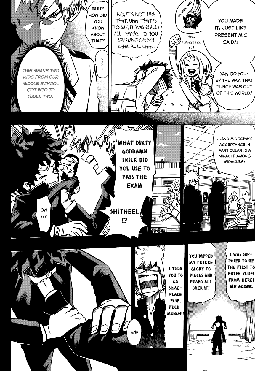 Boku no Hero Academia Chapter 5 page 10 - Chapter 5: Break Open, Academia!