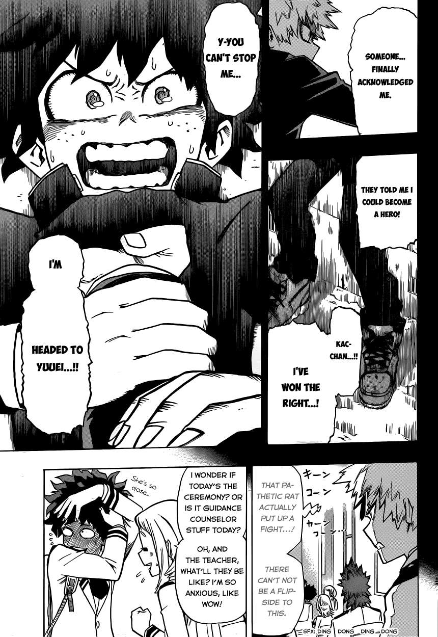 Boku no Hero Academia Chapter 5 page 11 - Chapter 5: Break Open, Academia!