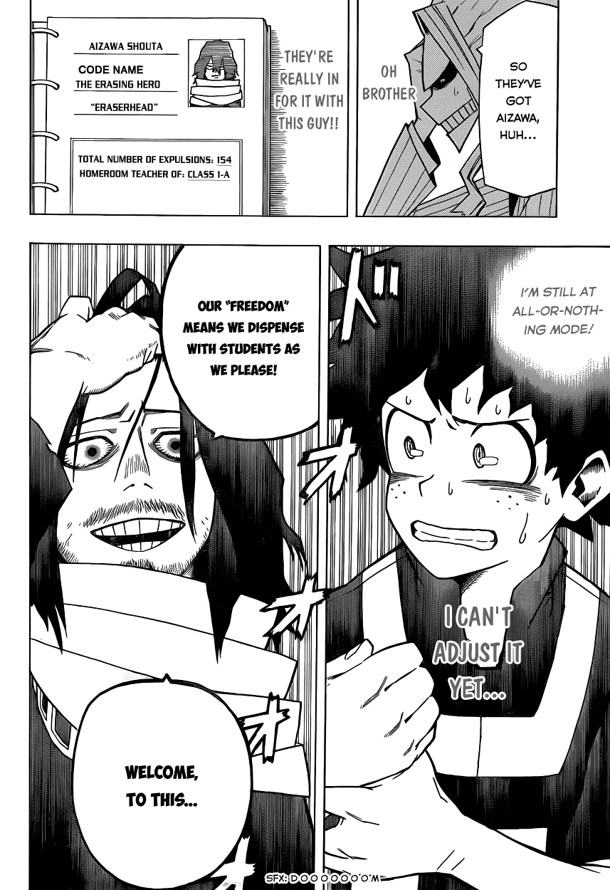 Boku no Hero Academia Chapter 5 page 18 - Chapter 5: Break Open, Academia!