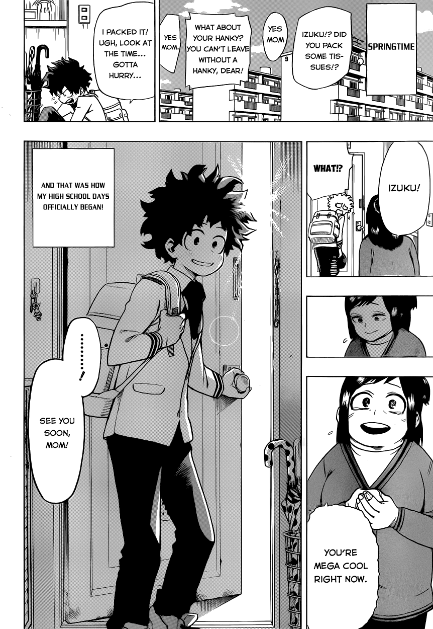 Boku no Hero Academia Chapter 5 page 6 - Chapter 5: Break Open, Academia!
