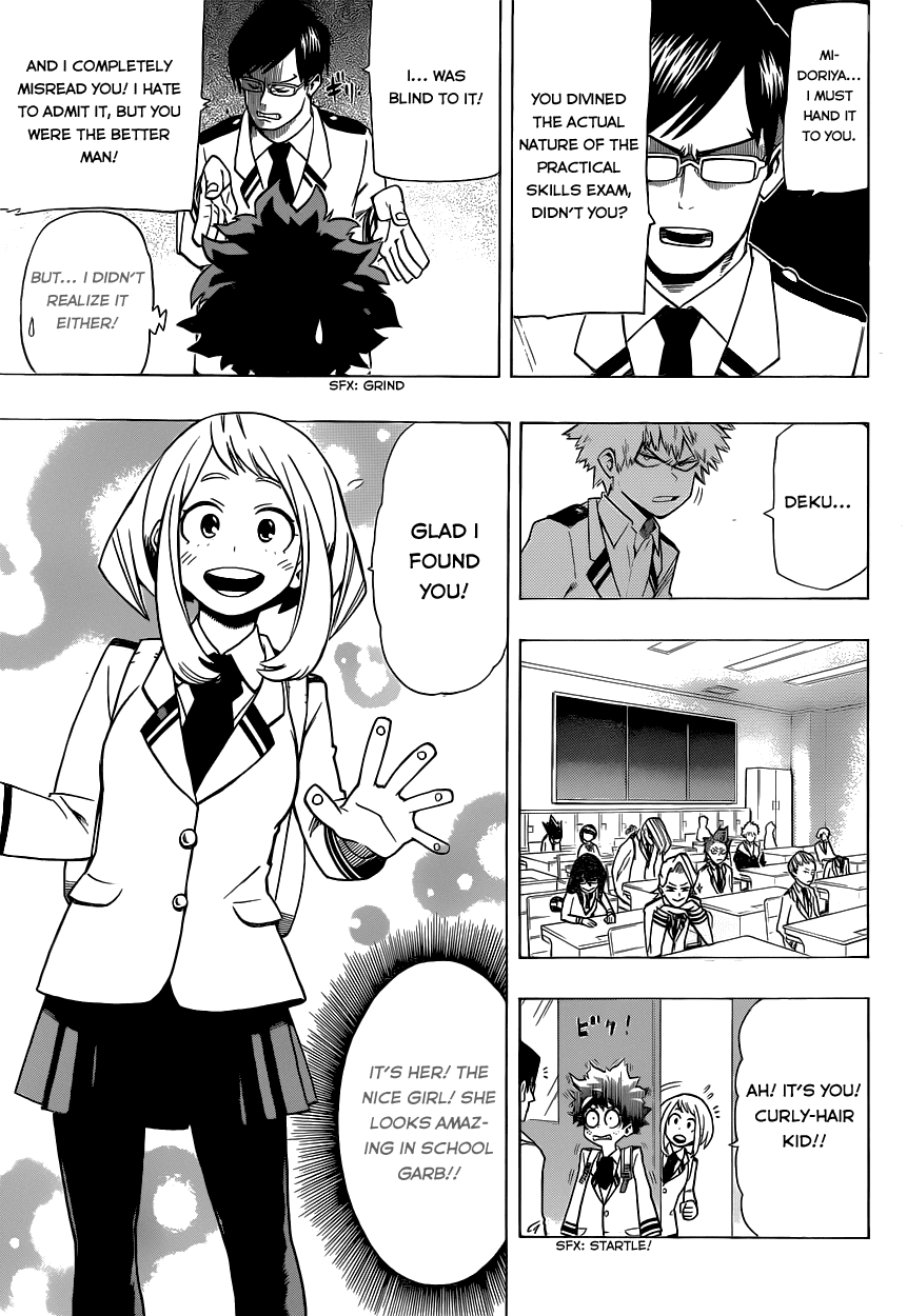 Boku no Hero Academia Chapter 5 page 9 - Chapter 5: Break Open, Academia!