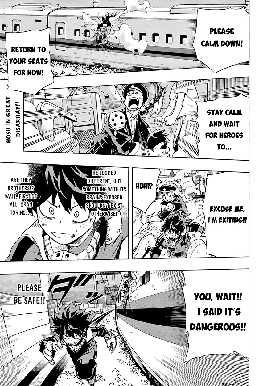 Boku no Hero Academia Chapter 51 page 3 - Chapter 51: No, Iida, Stop!