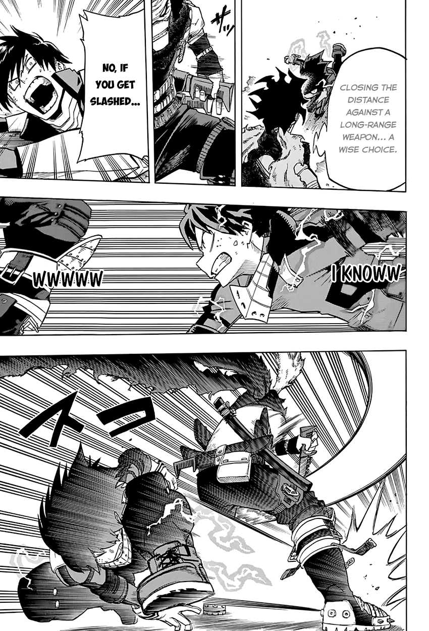 Boku no Hero Academia Chapter 52 page 15 - Chapter 52: Hero Killer Stain Vs. The Students of Yuuei