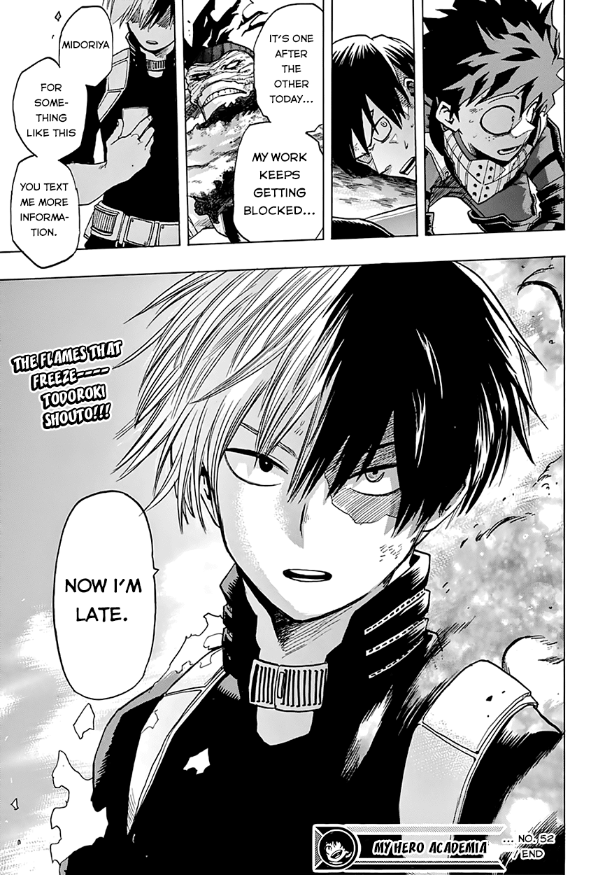 Boku no Hero Academia Chapter 52 page 22 - Chapter 52: Hero Killer Stain Vs. The Students of Yuuei