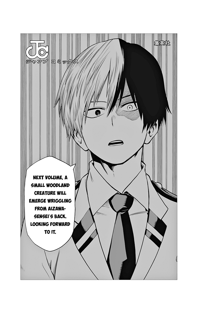 Boku no Hero Academia Chapter 53.5 page 18 - Chapter 53.5: Volume 6 Omake