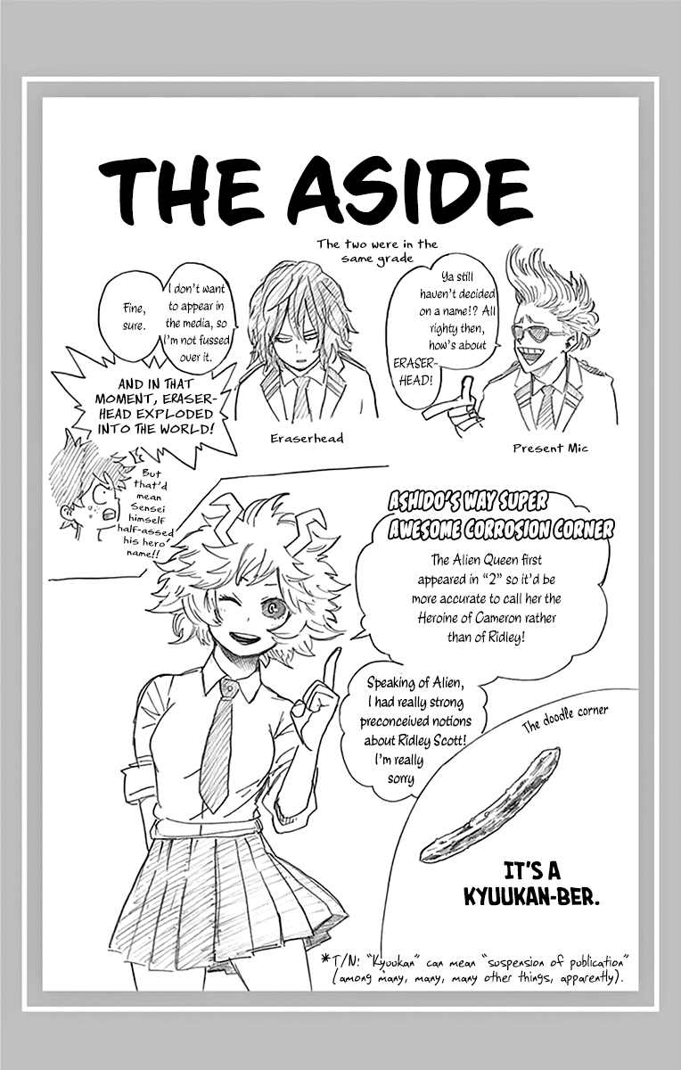 Boku no Hero Academia Chapter 53.5 page 6 - Chapter 53.5: Volume 6 Omake