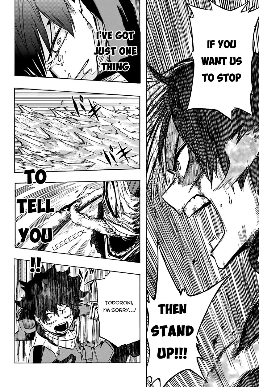 Boku no Hero Academia Chapter 53 page 20 - Chapter 53: From Todoroki to Iida