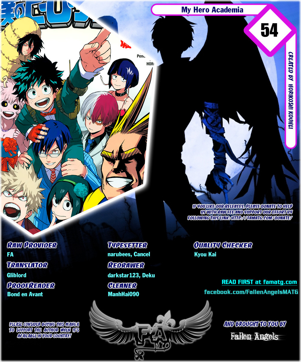 Boku no Hero Academia Chapter 54 page 1 - Chapter 54: Re-Ingenium