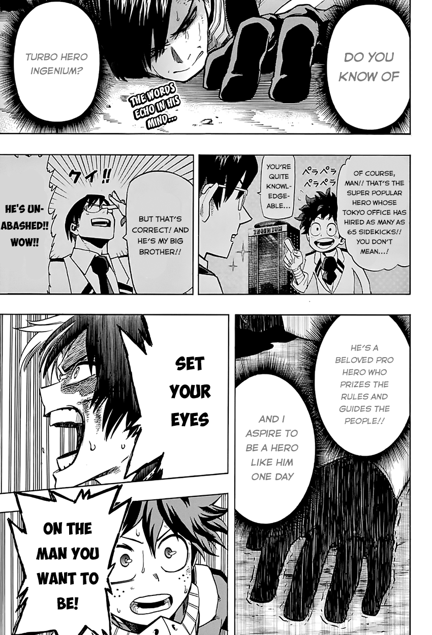 Boku no Hero Academia Chapter 54 page 3 - Chapter 54: Re-Ingenium