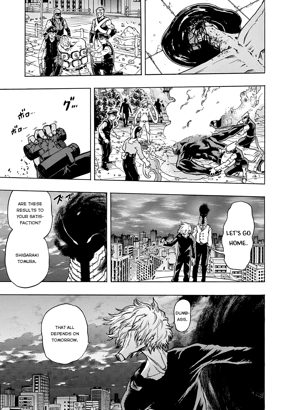 Boku no Hero Academia Chapter 56 page 14 - Chapter 56: The Conclusion