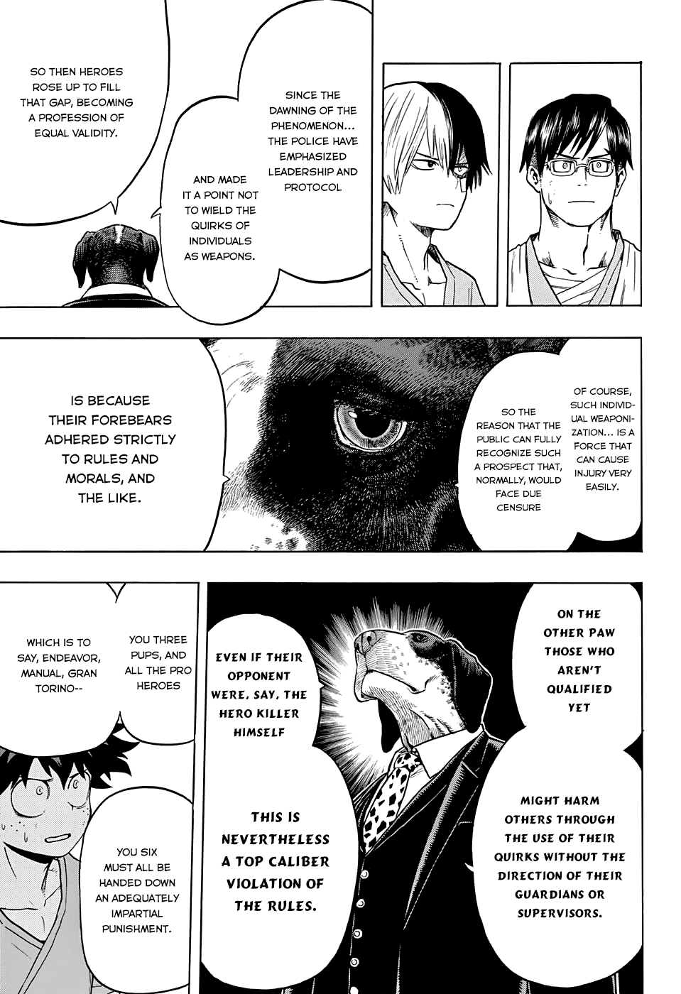 Boku no Hero Academia Chapter 56 page 18 - Chapter 56: The Conclusion