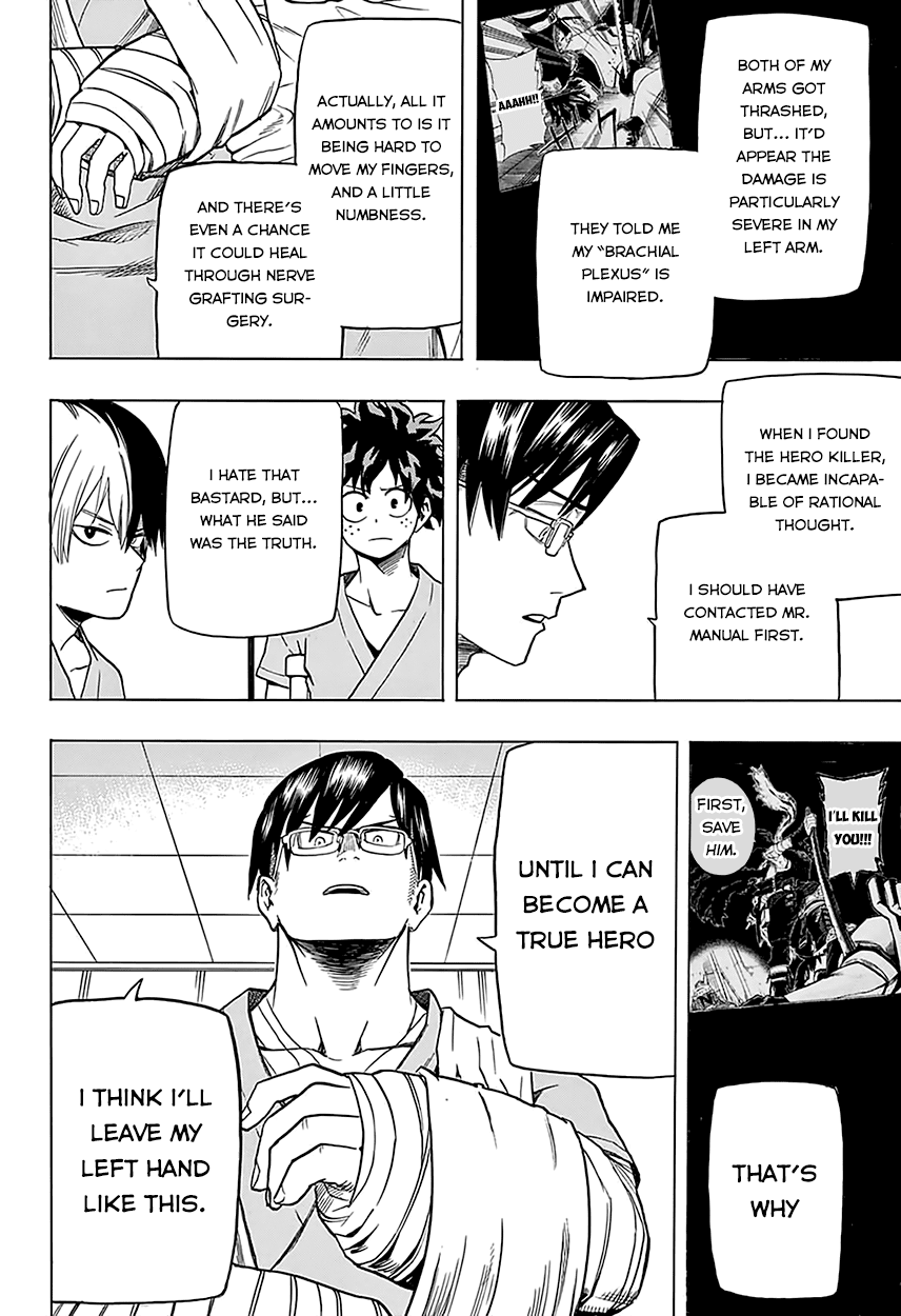 Boku no Hero Academia Chapter 57 page 12 - Chapter 57: Hero Killer Stain—The Aftermath
