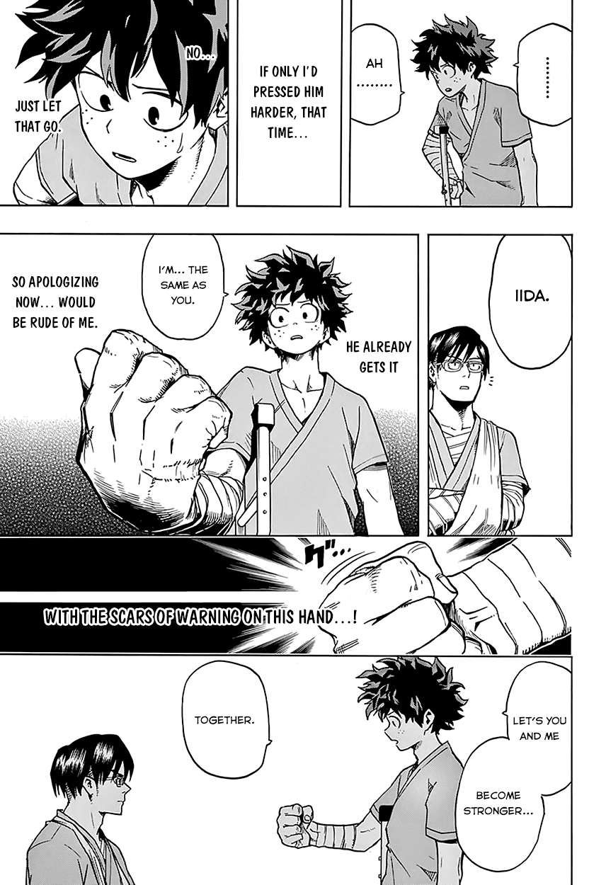 Boku no Hero Academia Chapter 57 page 13 - Chapter 57: Hero Killer Stain—The Aftermath