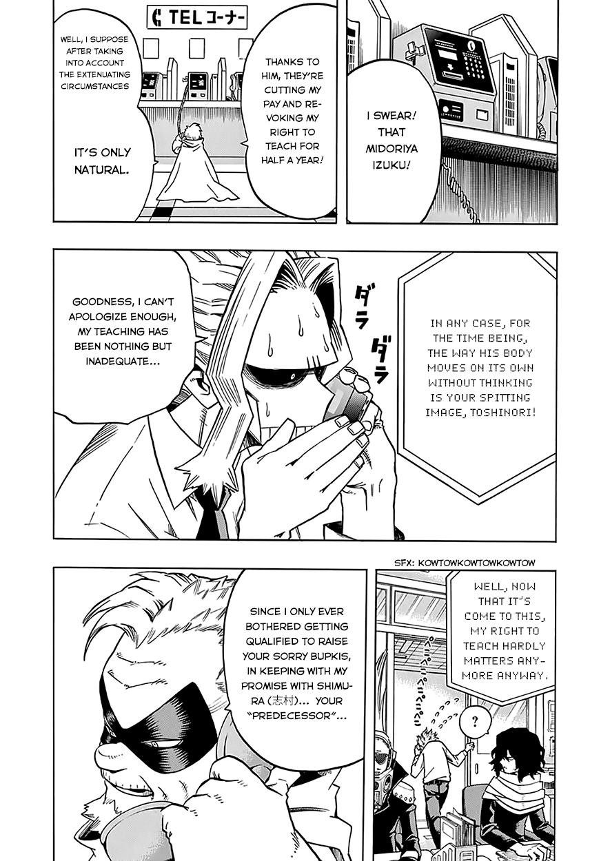 Boku no Hero Academia Chapter 57 page 15 - Chapter 57: Hero Killer Stain—The Aftermath