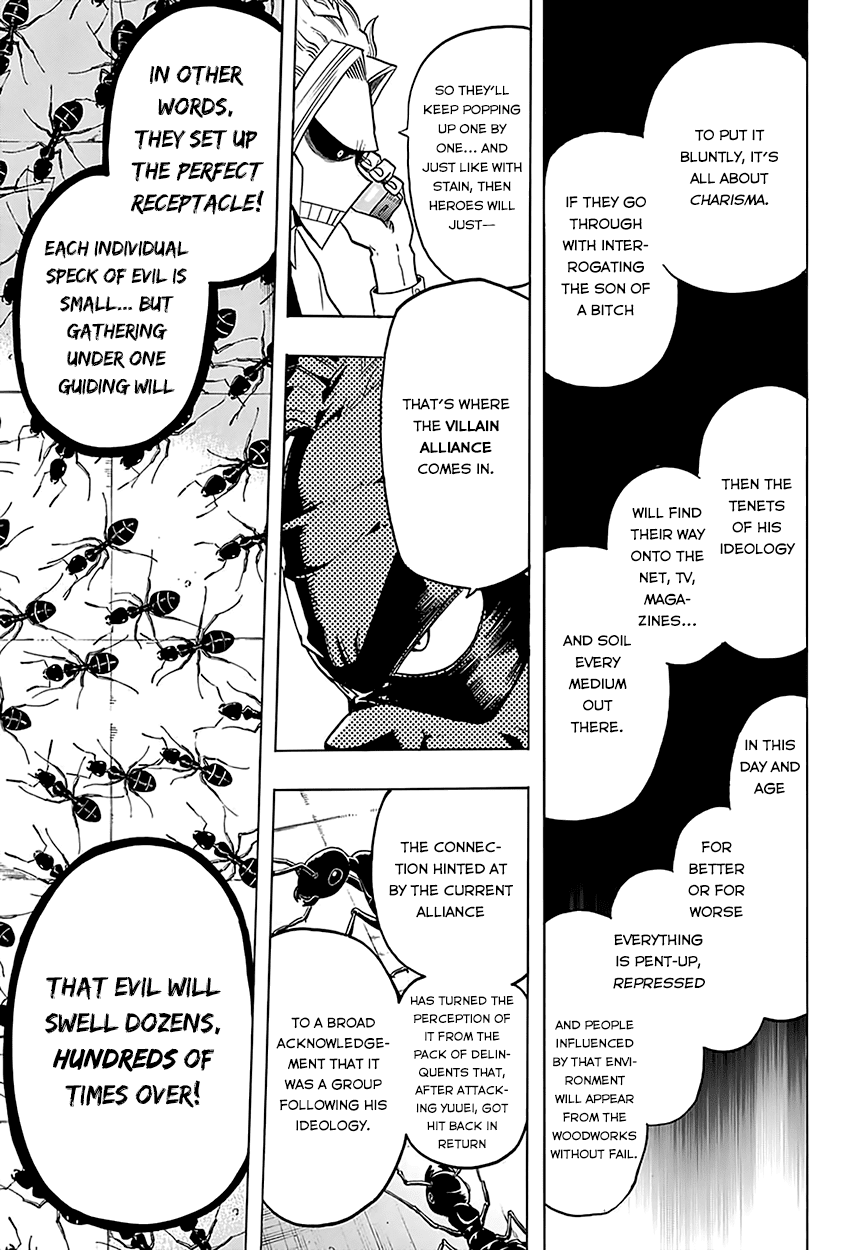 Boku no Hero Academia Chapter 57 page 17 - Chapter 57: Hero Killer Stain—The Aftermath